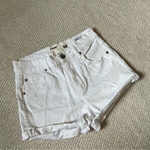 garage high waist stretch shorts
